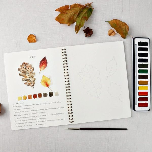 Cheap Watercolor Workbook: Autumn Online Hot Sale